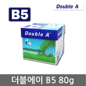 더블에이 복사용지 백색 80g, B5, 1박스