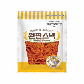 완판스낵 매콤한 고추맛콘 600g, 1개