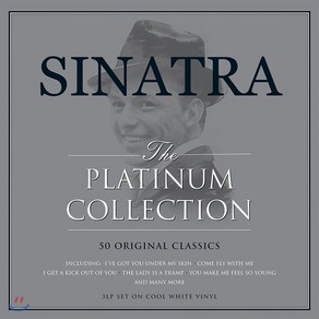 [LP] Fank Sinata - The Platinum Collection: 50 Oiginal Classics 프랭크 시나트라 베스트 앨범 [쿨 화이트 컬러 3LP]