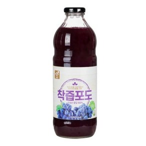 맑은농장 착즙 포도, 1L, 1개