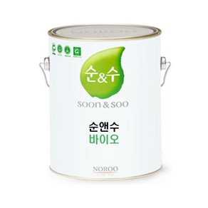 노루페인트 친환경 곰팡이방지 순앤수 바이오 4L 무광, 퍼플1, 1개