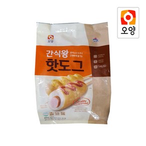 사조오양 간식왕 핫도그 800g, 1개