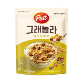 포스트 카카오 호두 그래놀라, 510g, 3개