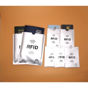 해킹방지 여권슬리브 카드슬리브 6종 7종세트 안티스키밍 RFID 여권케이스 패스포트홀더 신용카드케이스