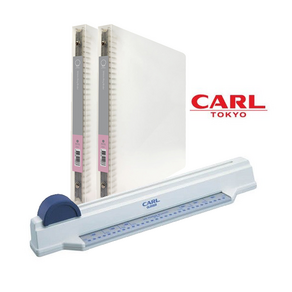 CARL 30공펀치 SP-30N + 문화 심플 30공 바인더