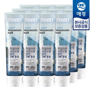 2080 크리스탈 마운틴 솔트 퓨어 플러스 치약, 150g, 12개