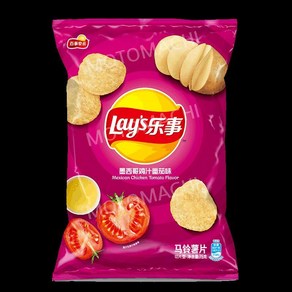 Lays 레이즈 감자스낵 토마토 바베큐 훠궈 양꼬치맛 10봉 중국간식, 10개