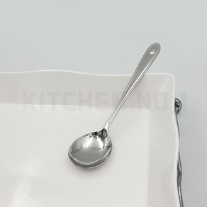 천성 스텐 뷔페 서빙스푼 (소/22.5cm) 배식 부페수저, 1개