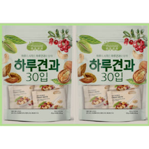 넛월드 뉴 하루견과 견과 30봉, 2개, 600g