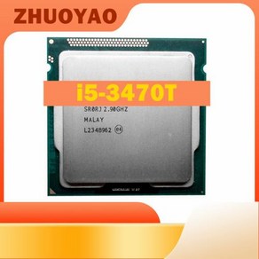 중고 듀얼 코어 쿼드 스레드 CPU 프로세서 코어 i5-3470T i5 3470T 2.9 GHz 3M 35W LGA 1155