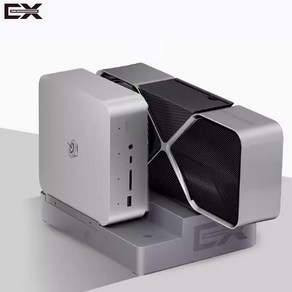 [CY] 비링크 BEELINK EX 확장도크 600w 파워 PClex8 무손실 외장 그래픽카드 도크 외장 독, 딥그레이, 1개