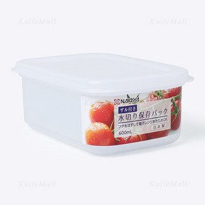 일본 나카야 물빠짐 신선팩 600ml 채망 두부보관