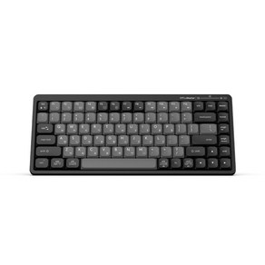 한성컴퓨터 OfficeMaste 3모드 저소음 펜타그래프 유무선 키보드, 제조사축, GK694, 그라파이트블랙