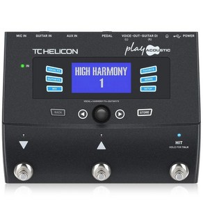 TC HELICON 에레아코 기타용 이펙트 첨부 보컬 이펙터 PLAY ACOUSTIC[], 1개