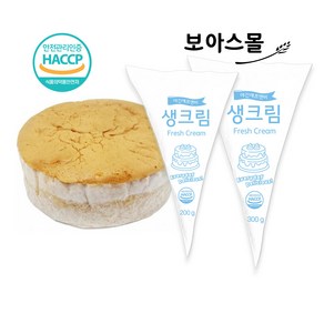 케익만들기 케이크만들기_서울식품 냉동완제품 케익시트 3호 + 생크림 500g, 1개