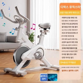 스피닝 바이크 가정용 피트니스 장비 스포츠 룸 실내 체중 감량 전문 유산소 운동 자전거(1), 럭셔리 뮤직 모델 - 블루투스 뮤직 - IPAD 브라켓