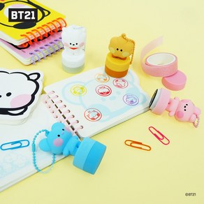 BT21 minini 미니니 피규어 스탬프 베이비 도장 다이어리 꾸미기 굿즈