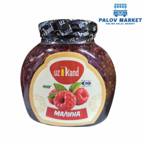 UZKAND RASPBERRY JAM 우즈베키스탄 라즈베리 잼, 1개, 450g, 1개