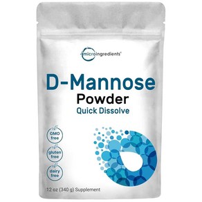 마이크로 인그리디언트 D Mannose 마노스 파우더 340g, 1개