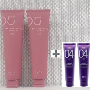 아모스 리페어 CMC 크림 150ml x 2개(300ml) + 휴대용 컬링 에센스 40ml x2개(증정) 1set