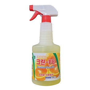 크린P-B 650ml 다목적세정제 탈취 저자극 분무기형 크린월드