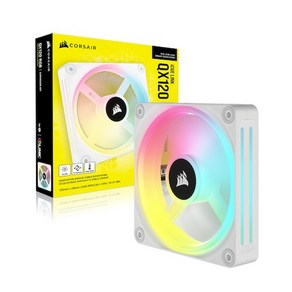 커세어 CORSAIR iCUE LINK QX120 RGB Expansion KIT (화이트)