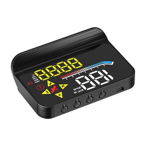 프리라이프 - 헤드업 디스플레이 차량용 hud gps HUD obd 자동차 속도계 내장 유리 속도측정기, 1개, N18, 모든 차종에 알맞다