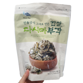 CWEED 찹쌀 다시마 부각 250g, 2개