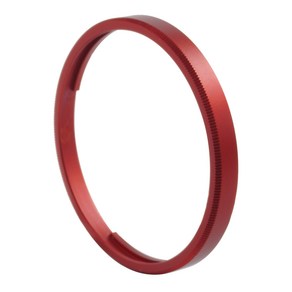 Ricoh GRIIIXGR3XGRIIIX HDF 카메라용 금속 렌즈 장식 링 GN-2, [04] Red, 1개