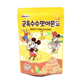 디즈니 군옥수수맛 아몬드, 100g, 5개