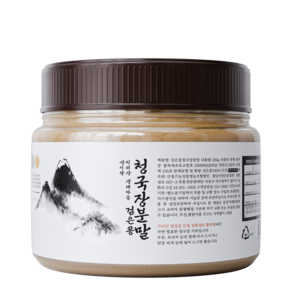 [지리산 친환경로 생태마을] 산이랑 검은콩 청국장가루, 1개, 250g