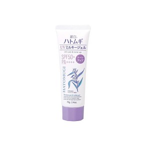 레이하쿠 하또무기 율무 톤업 UV SPF50＋ 튜브 젤 70g, 1개