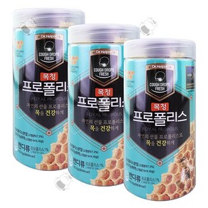 목청 프로폴리스 목캔디 건강사탕 목에좋은캔디, 216g, 3개