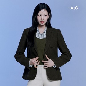 더엣지 울혼방 로렌 체크 자켓 689393