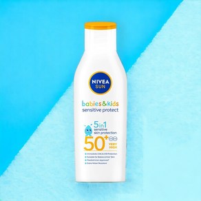 니베아 키즈 센서티브 프로텍트 앤 플레이 선 로션 SPF50+ PA++++