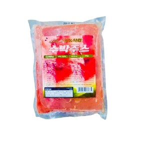 [딜라잇가든]냉동HPP수박주스(수박100%착즙) 1kg x 10팩 땡모반, 10개