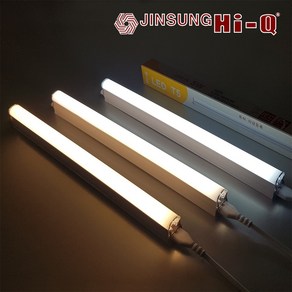 진성전자 하이큐(HI-Q) LED T5 간접조명 300mm(5w) 600mm(10w) 900mm(15w) 1200mm(20w) 전구색 주백색 주광색, 11)20w(1200mm) 주백색, 1개