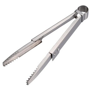 캡틴스태그 바베큐 집게 솔로 캠핑 백패킹 스텐 접이식 집게 21cm, 단품, 1개