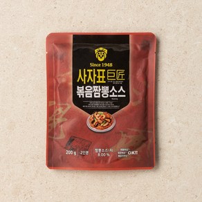 사자표 거장 볶음짬뽕소스, 6개, 200g