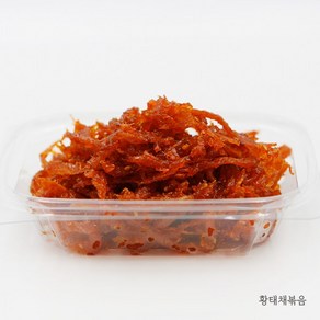 황태채볶음 / 황태속살채볶음 수제반찬 별보리맛보리, 6개, 100g