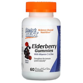 Doctos Best Eldebey Gummies with Vitamin C Zinc 베리 블래스트 구미젤리 60개, 1개, 60정