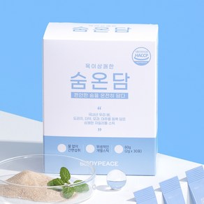 바디피스 숨온담 배도라지스틱 도라지청, 2g 30포, 60g, 3박스