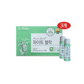 [닥터파이토] [3박스]삼백초추출물 파이토블락 (1박스: 20ml X 10병), 200ml, 30개