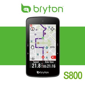 [브라이튼] 라이더 S800 기본셋 GPS 자전거 속도계, 1개