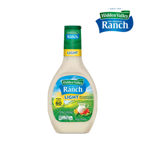 [Hidden Valley] 히든밸리 라이트 랜치 473ml 1개 서브웨이 드레싱 소스 Hidden Valley Ranch Salad Dessing