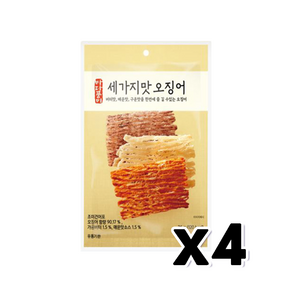 세가지맛 오징어 술안주간식 36g x 4개