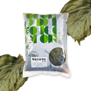 [당일출고] 깻잎절임 깻잎장아찌 대용량 식당용반찬 중국산 4KG 매실간장깻잎, 1개