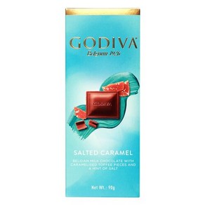 Godiva 고디바 밀크 초콜릿 솔티드 카라멜 90g Milk with Salted Caramel