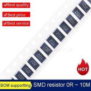 SMD 칩 저항 저항기 2010 5% 3/4W 0R - 10M 0 220 470 옴 1K 2.2K 4.7K 50 개 M, 144 39R, 1개