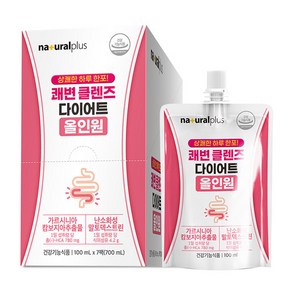 내츄럴플러스 쾌변 클렌즈 다이어트 올인원 7p, 700ml, 1개